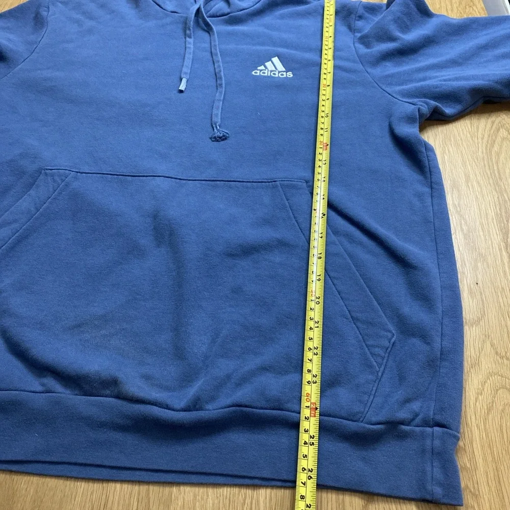 Adidas‎ Original Performance Hoodie SZ L Men Pullover Kangaroo Pocket Logo